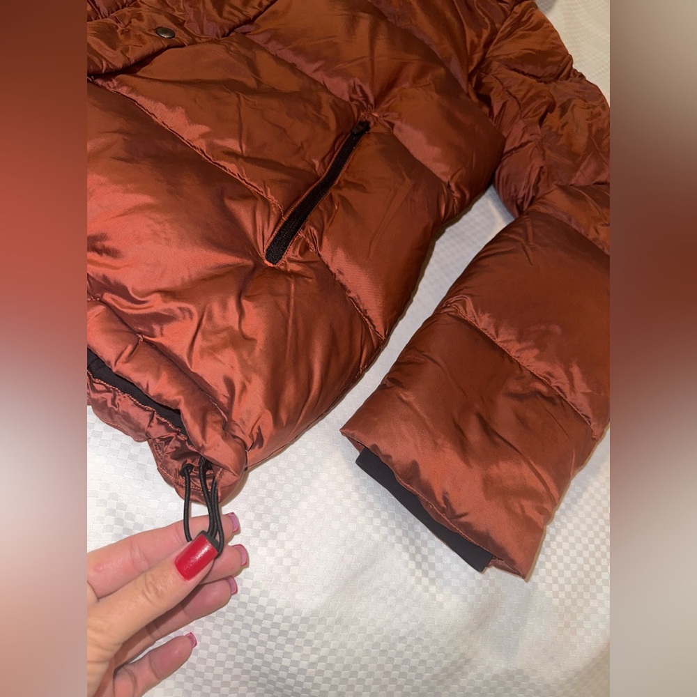 Lululemon Cloudscape Jacket. Summit Orange. Sz 8. - image 3